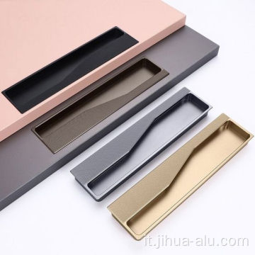 Profilo maniglia del telaio per porta scorrevole in alluminio personalizzato